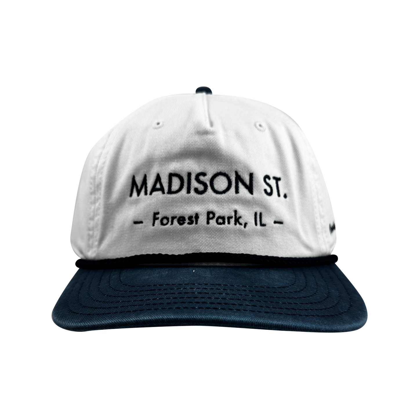 2-Toned Madison Street Hat - Forest Park, IL