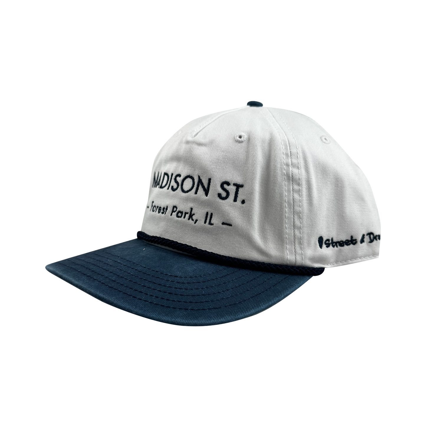 2-Toned Madison Street Hat - Forest Park, IL